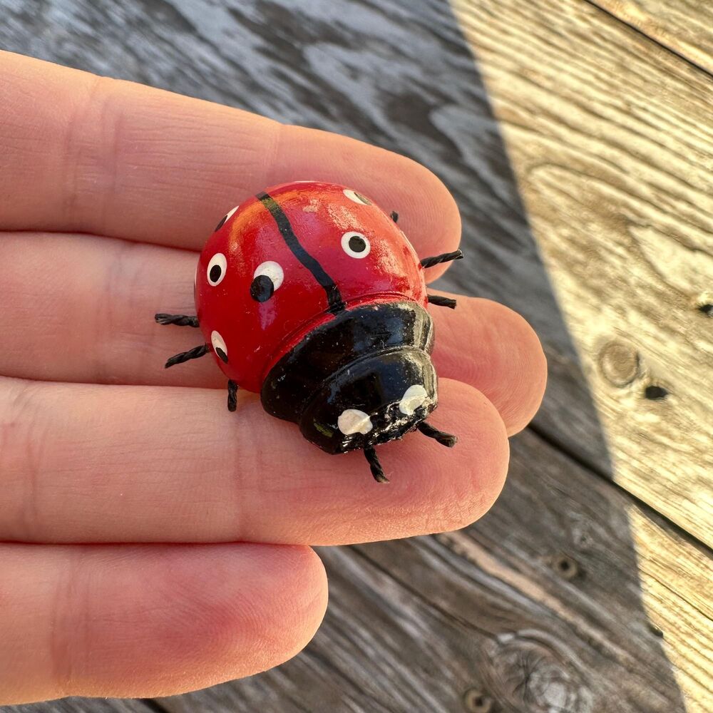 Vintage Jewelry Ladybug brooch pin